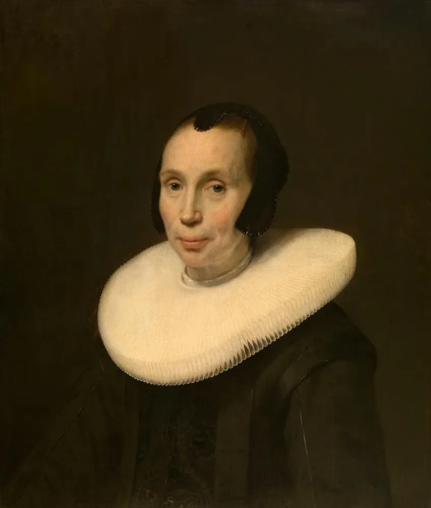 Obraz Portret kobiety - Abraham de Vries | Druk artystyczny