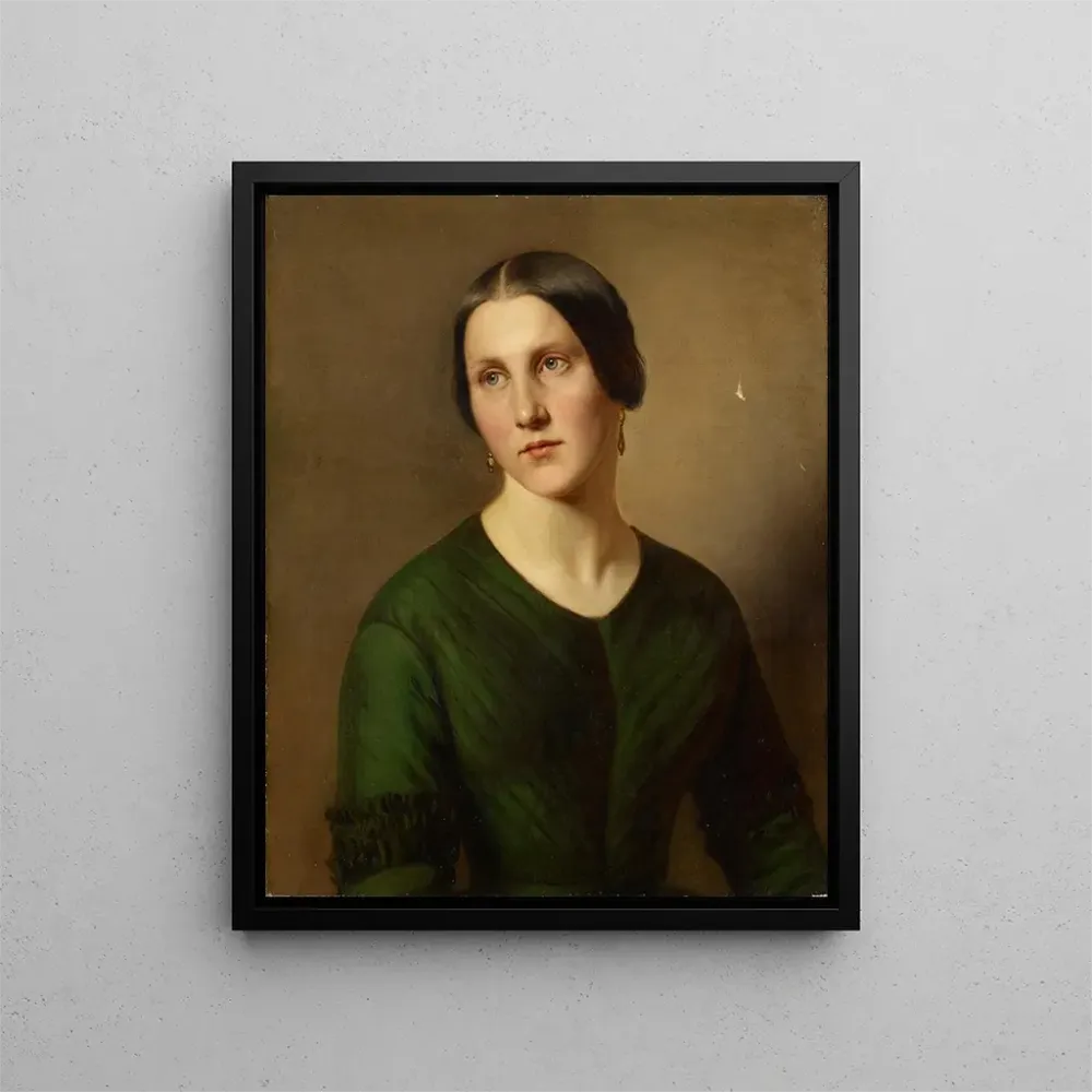 Obraz Portret kobiety - Adolf Follenweider | Druk artystyczny