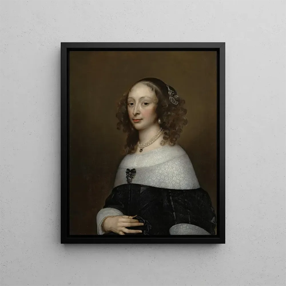 Obraz Portret kobiety - Adriaen Hanneman | Druk artystyczny