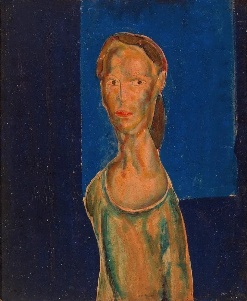 Obraz Portret kobiety - Alfred Henry Maurer | Druk artystyczny
