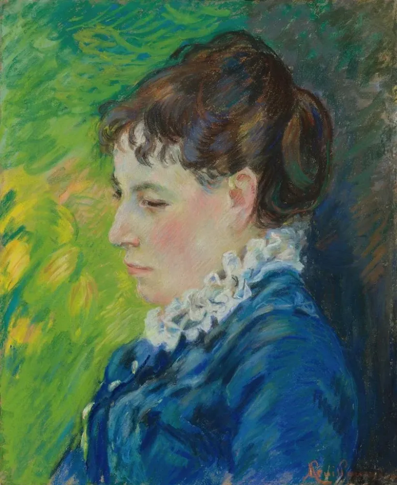 Obraz Portret kobiety artysty - Armand Guillaumin | Druk artystyczny