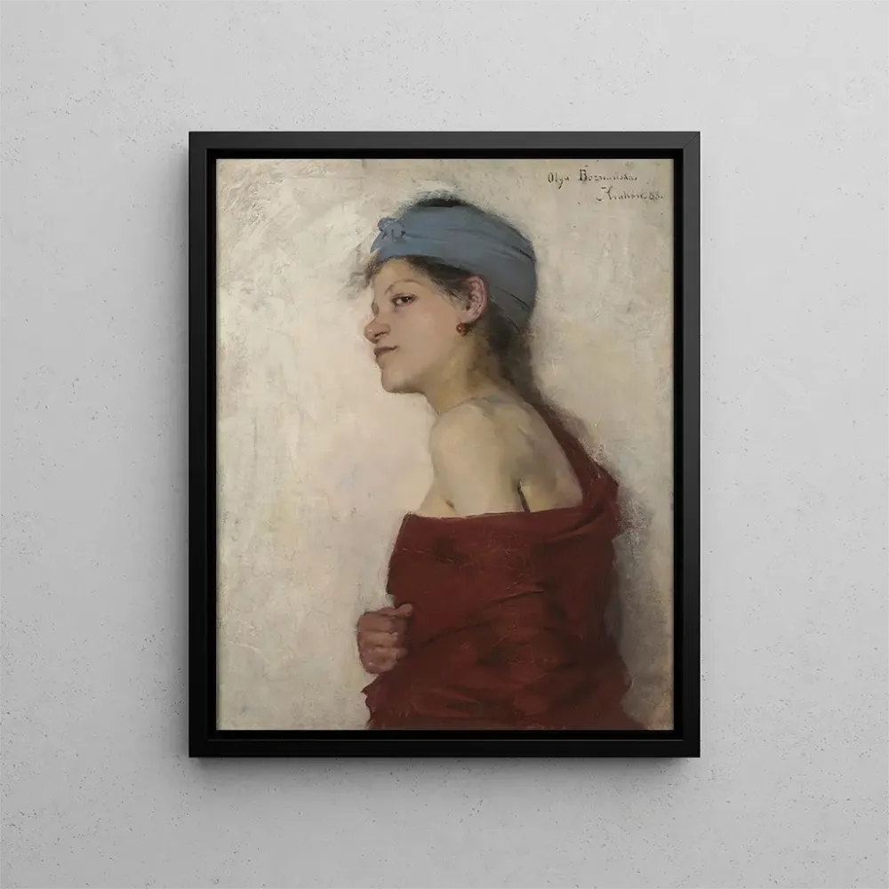 Obraz Portret kobiety, kobiety cyganki - Olga Boznanska | Druk artystyczny