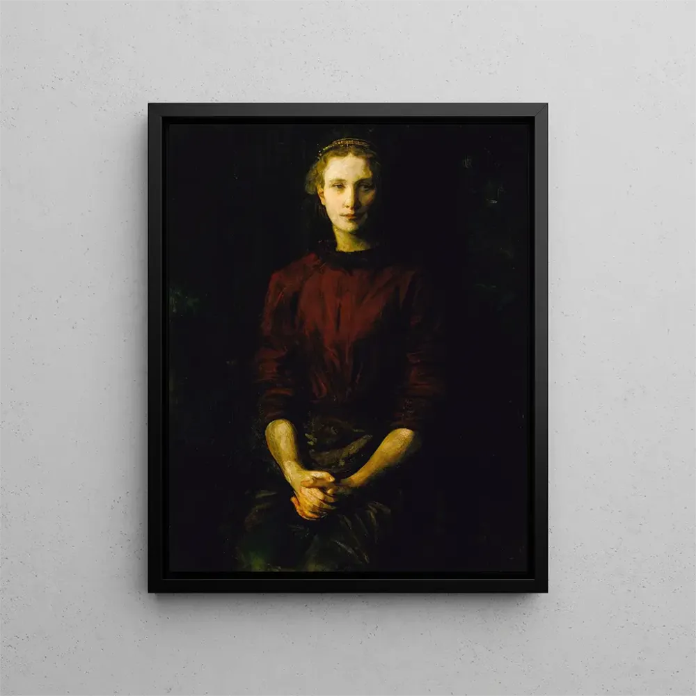 Obraz portret kobiety Mme William B. Cabot - Abbott Handerson Thayer | Druk artystyczny