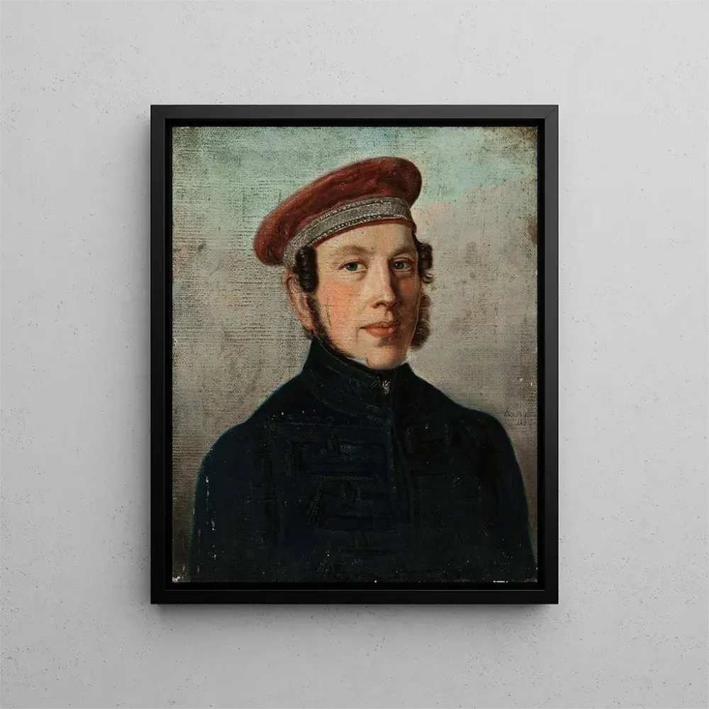 Obraz Portret księcia Romain Czartoryski - Anton Clemens Albrecht Evers | Druk artystyczny