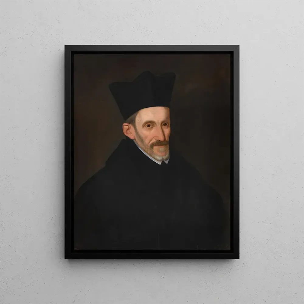 Obraz portret Léonarda de Lessius - Anonimowy | Druk artystyczny