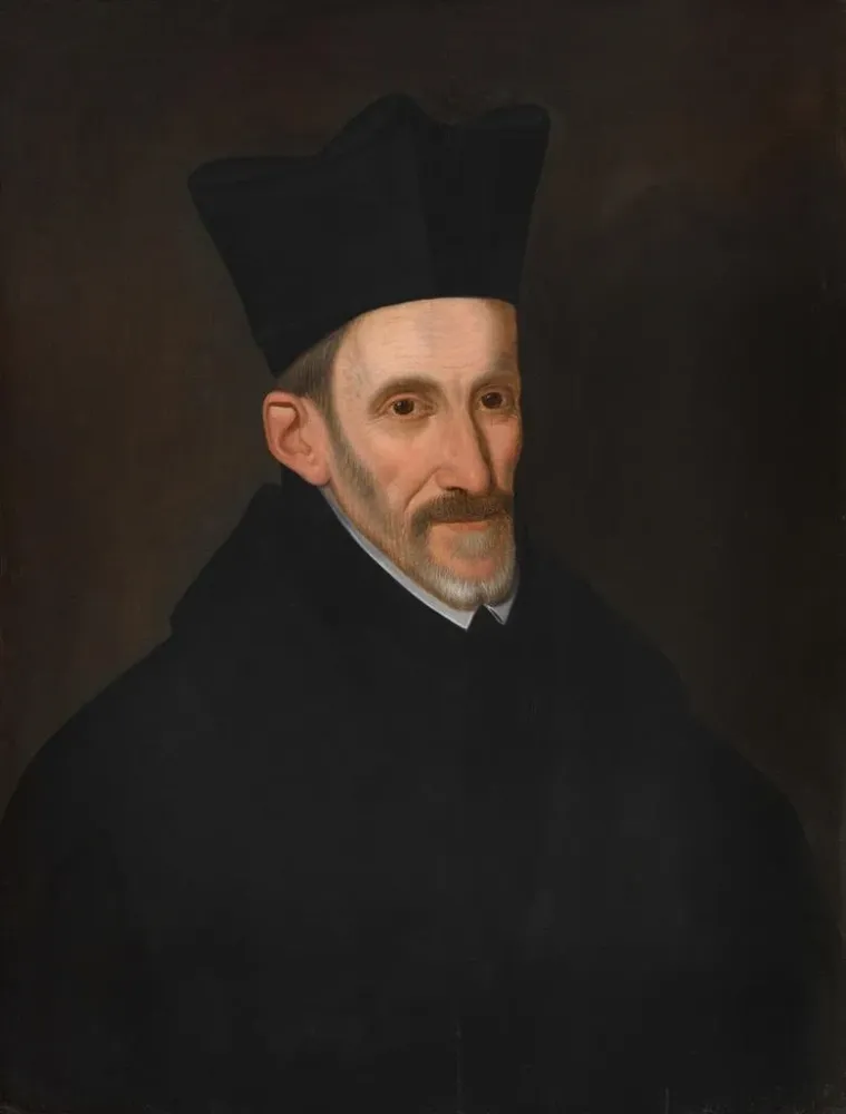 Obraz portret Léonarda de Lessius - Anonimowy | Druk artystyczny