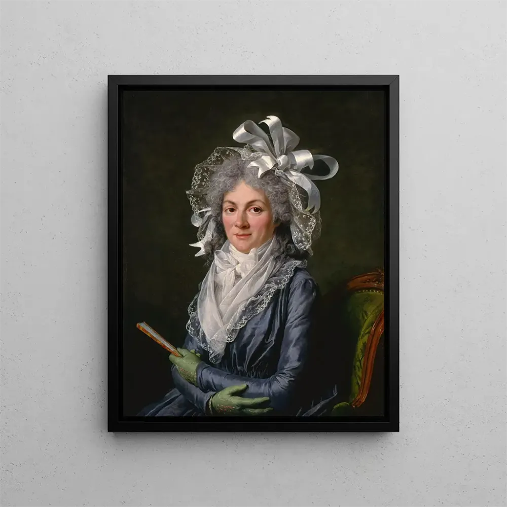 Obraz Portret Madame de Genlis - Adélaïde Labille-Guiard | Druk artystyczny