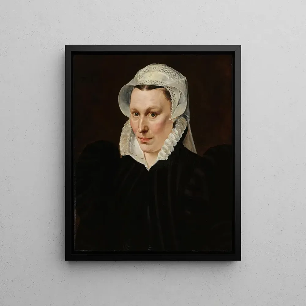 Obraz Portret Magdaleny Plantin - Adriaen Thomasz Key | Druk artystyczny
