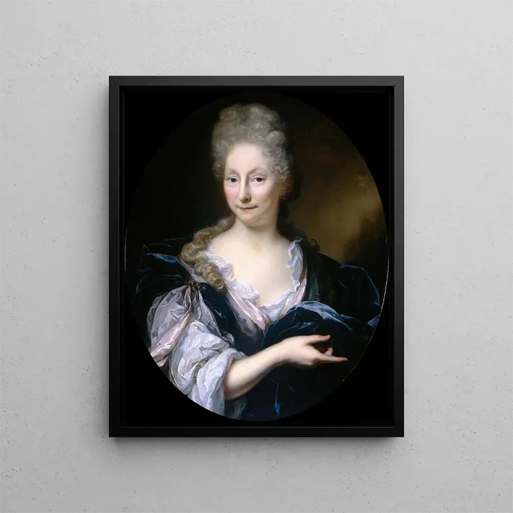 Obraz Portret Margaretha van de Eeckhout, żony Pietera van de Poel - Arnold Boonen | Druk artystyczny