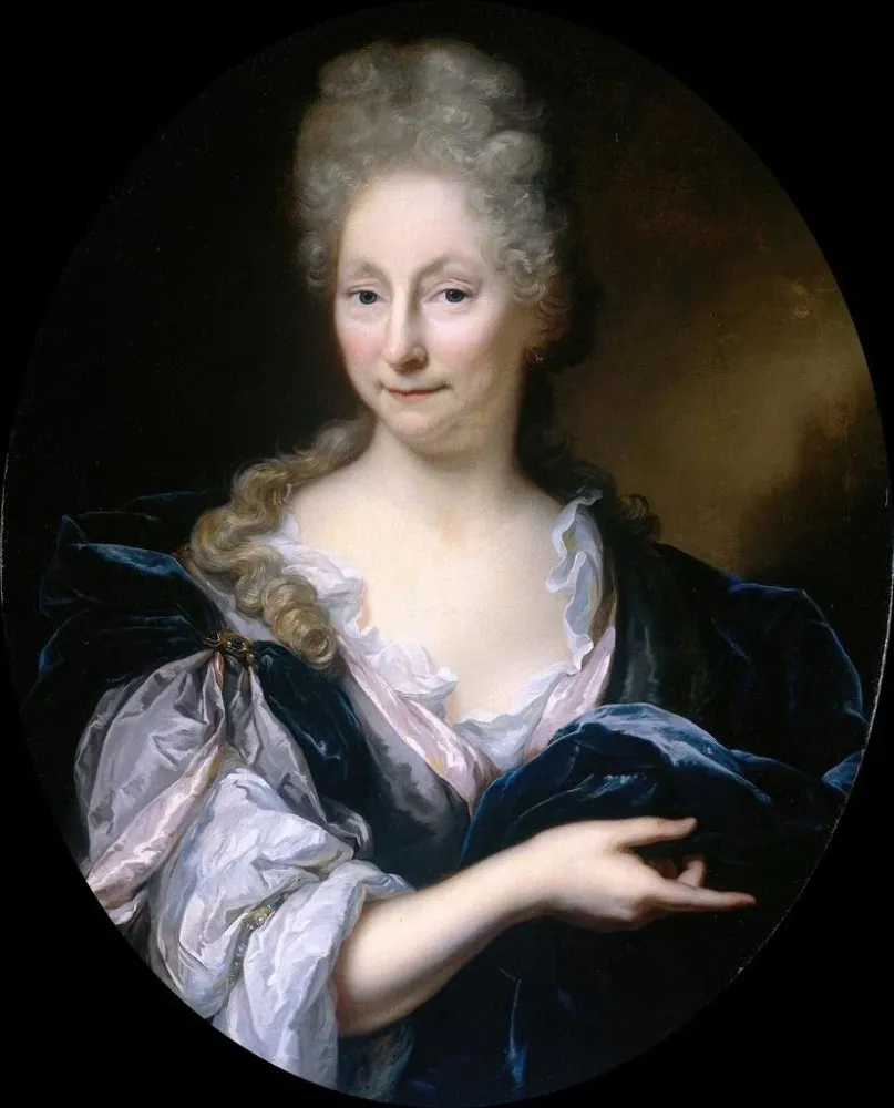 Obraz Portret Margaretha van de Eeckhout, żony Pietera van de Poel - Arnold Boonen | Druk artystyczny
