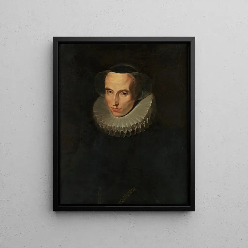 Obraz Portret Martiny Plantin - Anonimowy | Druk artystyczny