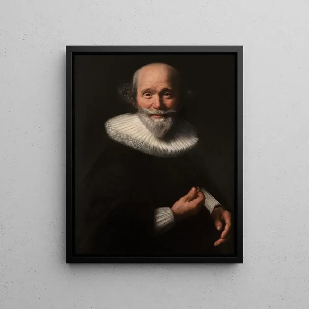 Obraz Portret mężczyzny - Abraham de Vries | Druk artystyczny