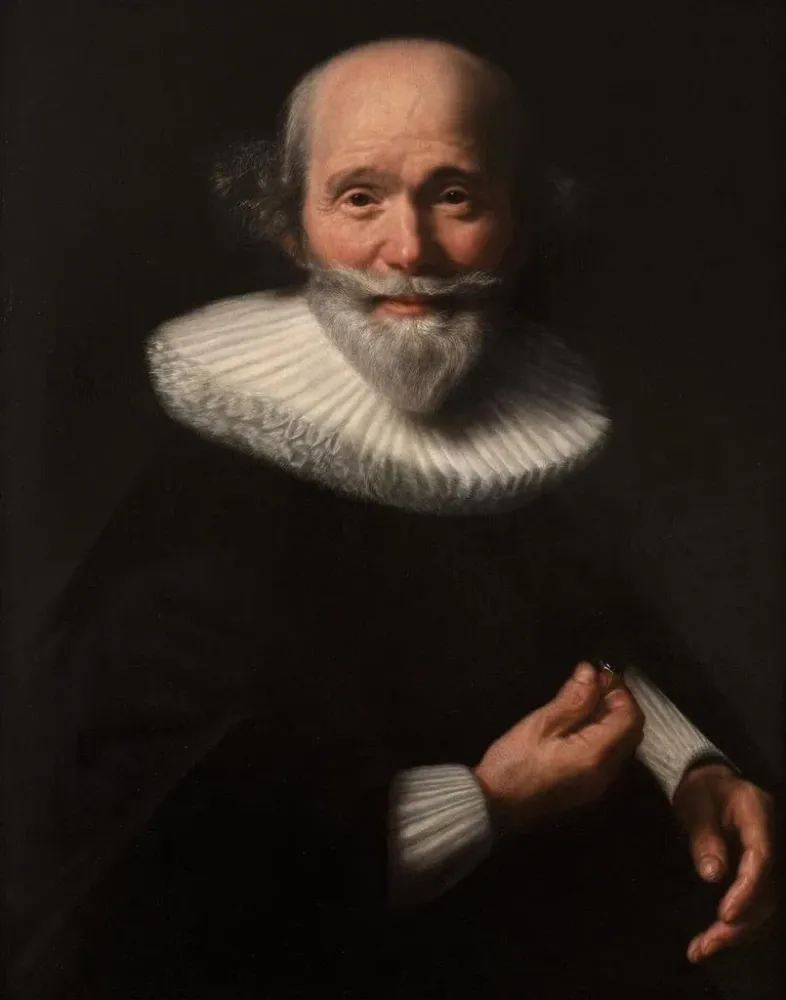 Obraz Portret mężczyzny - Abraham de Vries | Druk artystyczny