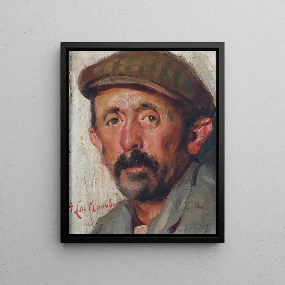 Obraz portret mężczyzny - Arnaldo Castrovillari | Druk artystyczny