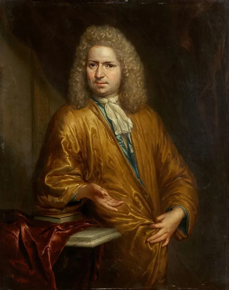 Obraz Portret mężczyzny - Arnold Houbraken | Druk artystyczny
