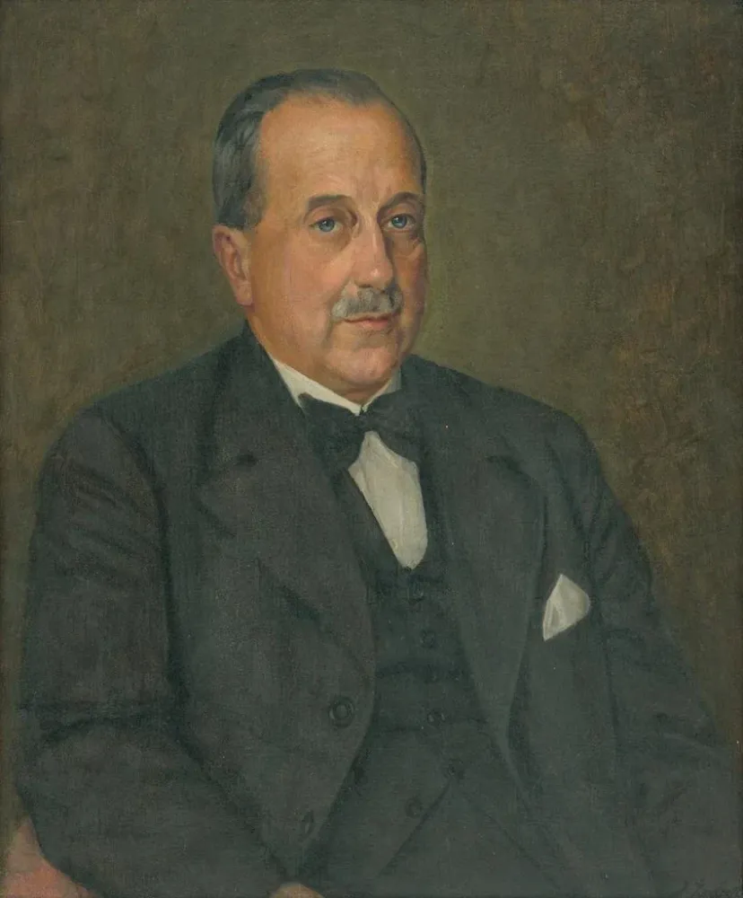 Obraz Portret Dr Medveckho - Ivan Abota | Druk artystyczny