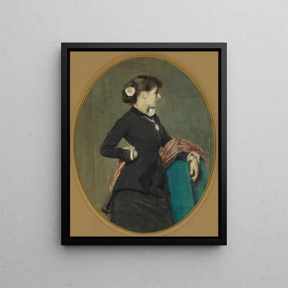Obraz portret Mlle Nyström - Anders Zorn | Druk artystyczny