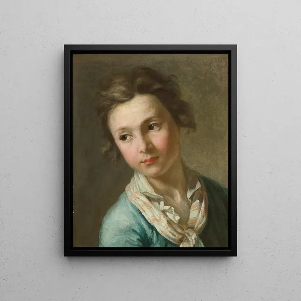 Obraz Portret młodego - Antoine Rivalz | Druk artystyczny
