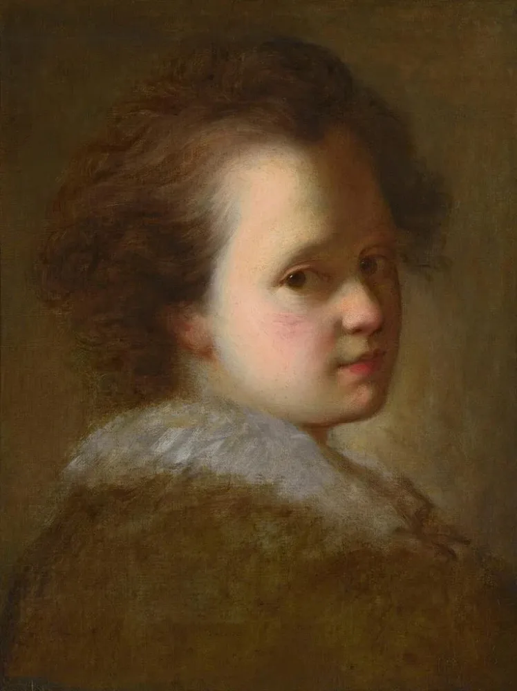 Obraz Portret młodego chłopca - Alexis Grimou | Druk artystyczny