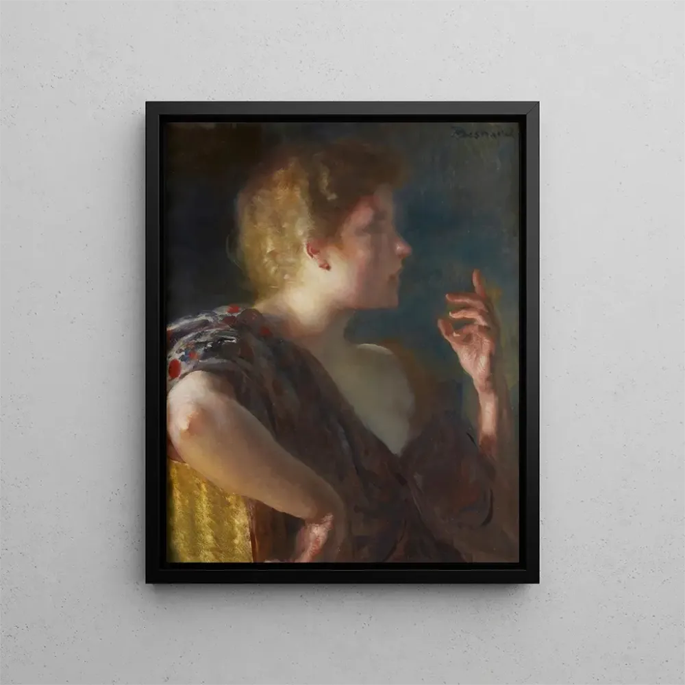 Obraz Portret młodej kobiety - Albert Besnard | Druk artystyczny