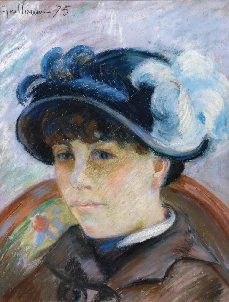 Obraz Portret młodej kobiety - Armand Guillaumin | Druk artystyczny