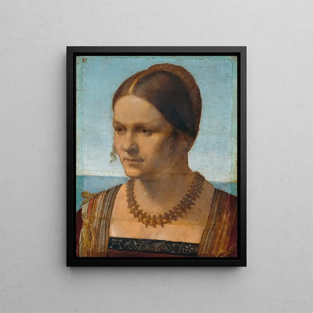 Obraz Portret młodej Wenecjanki (Konflikt w Kasie) - Albrecht Dürer | Druk artystyczny