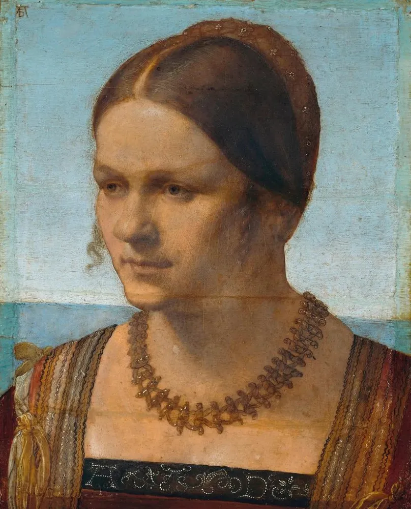 Obraz Portret młodej Wenecjanki (Konflikt w Kasie) - Albrecht Dürer | Druk artystyczny