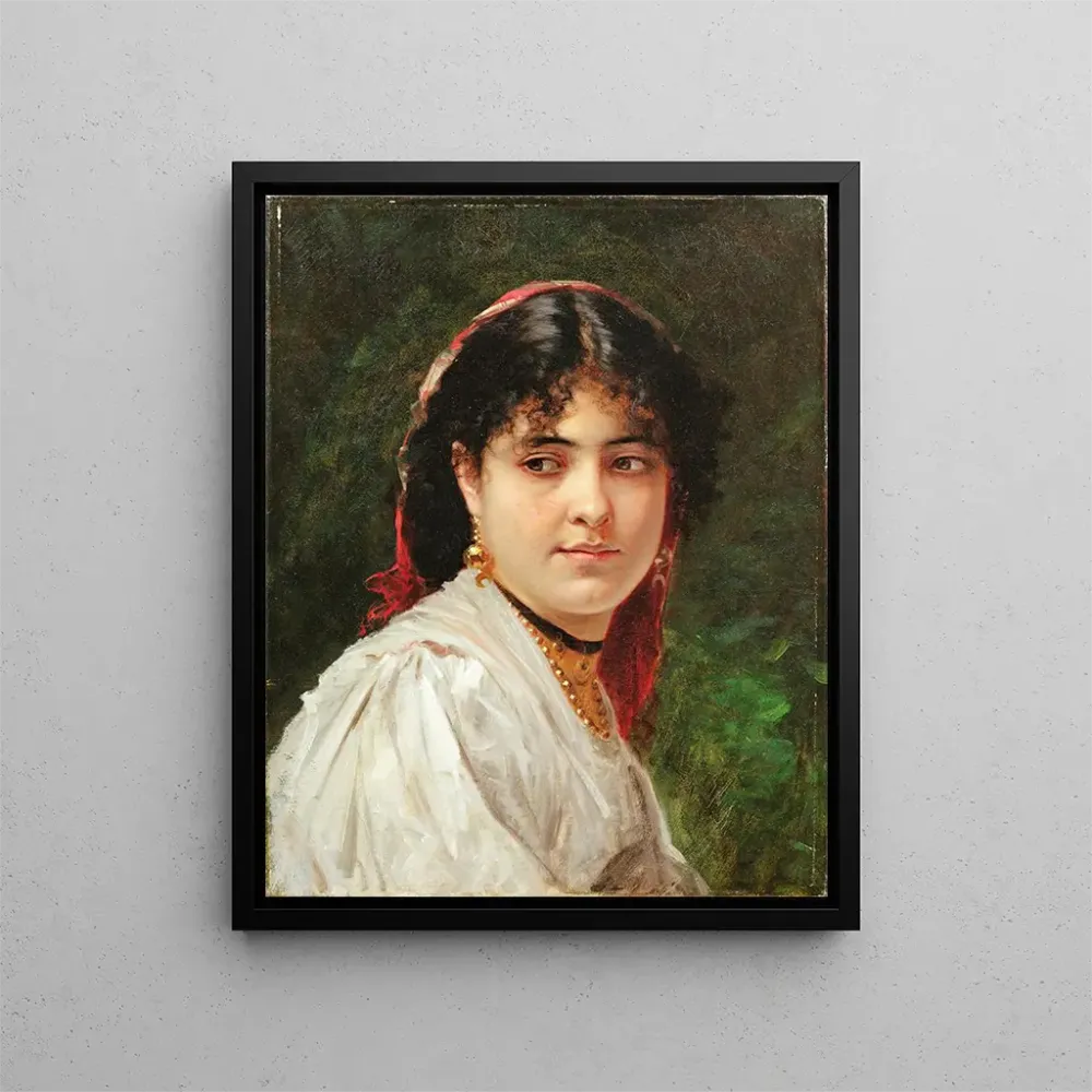Obraz Portret młodej Włoszki - Alexandre Cabanel | Druk artystyczny