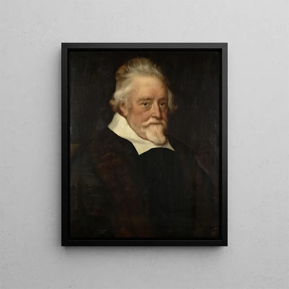 Obraz Portret Nanninga van Forest w wieku 84 lat - Adriaen Hanneman | Druk artystyczny