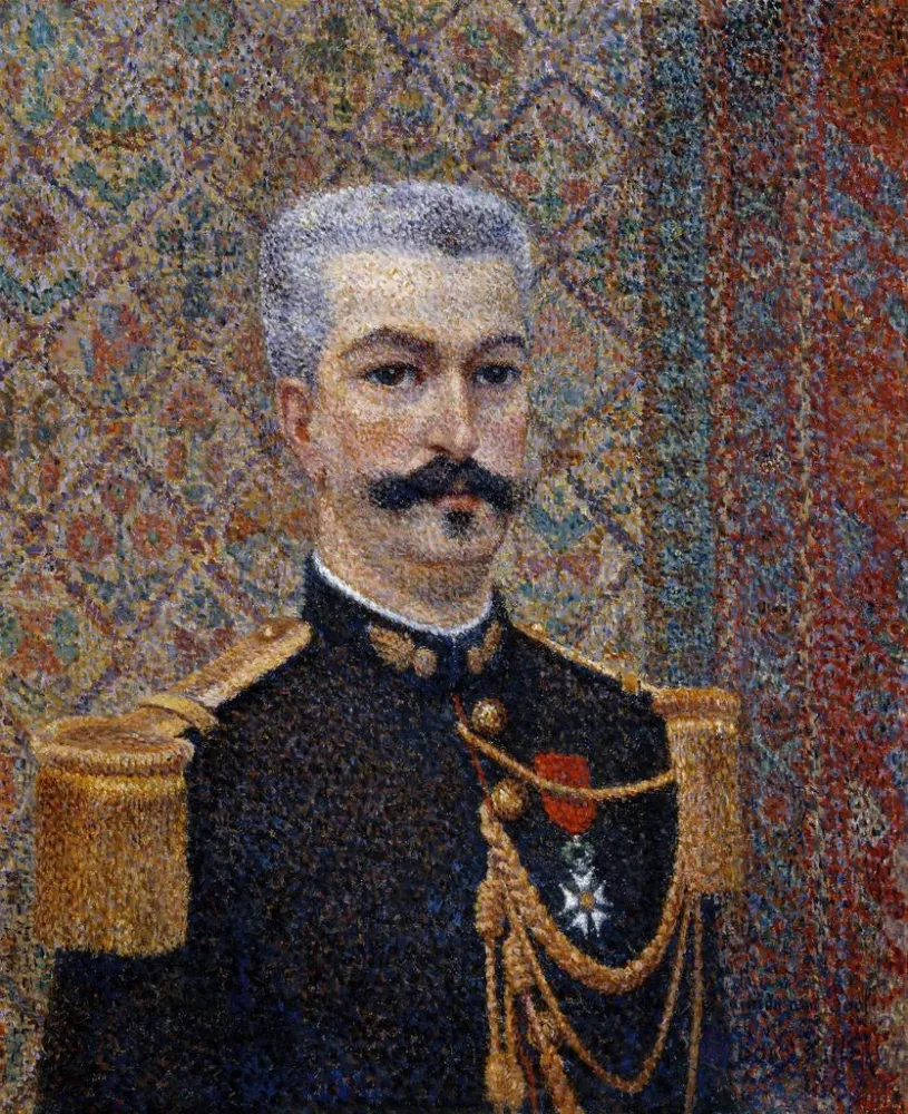 Obraz Portret pana Pool - Albert Dubois-Pillet | Druk artystyczny