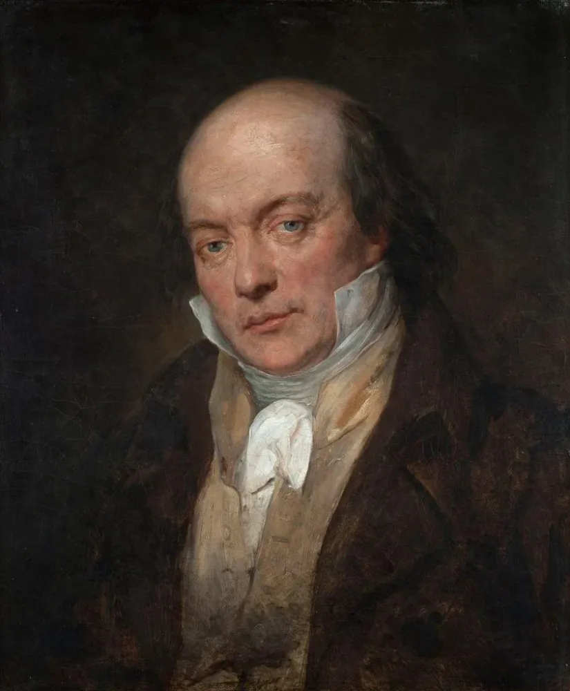 Obraz portret Pierre-Jean de Béranger - Ary Scheffer | Druk artystyczny