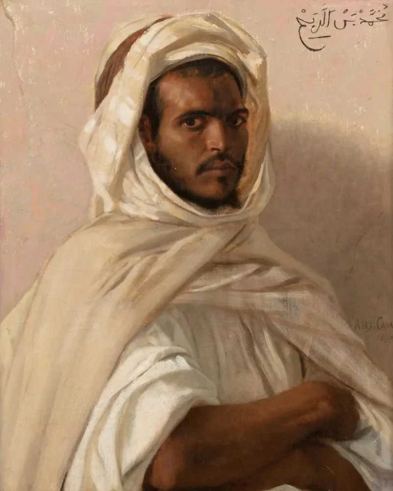 Obraz Portret Północnoafrykańczyka - Alexandre Cabanel | Druk artystyczny