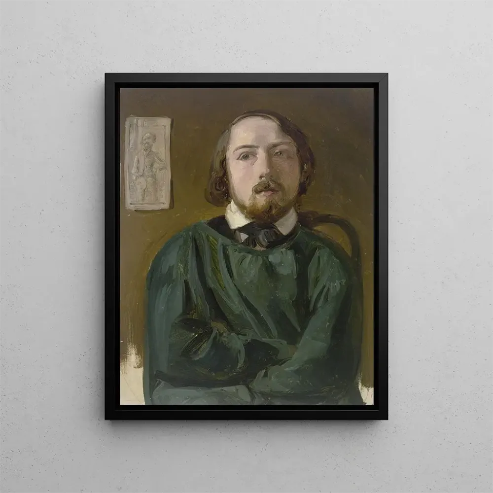 Obraz Portret rytownika druku artystycznego Eisenhardt - Antonie von Blittersdorf | Druk artystyczny