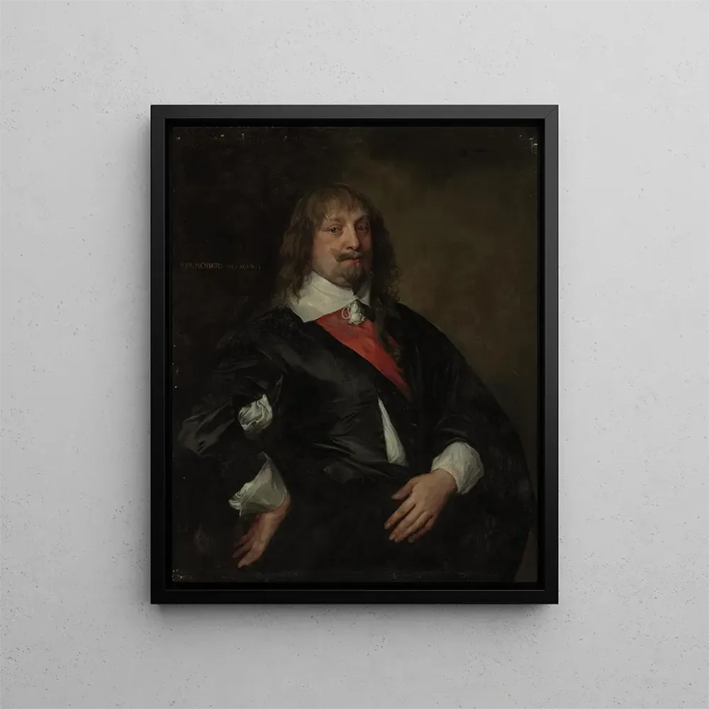 Obraz Portret Sir Roberta Howarda - Antoine van Dyck | Druk artystyczny
