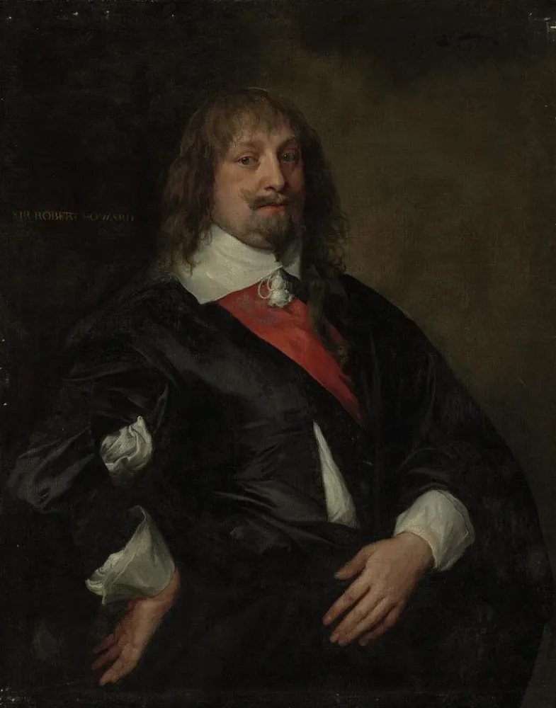 Obraz Portret Sir Roberta Howarda - Antoine van Dyck | Druk artystyczny