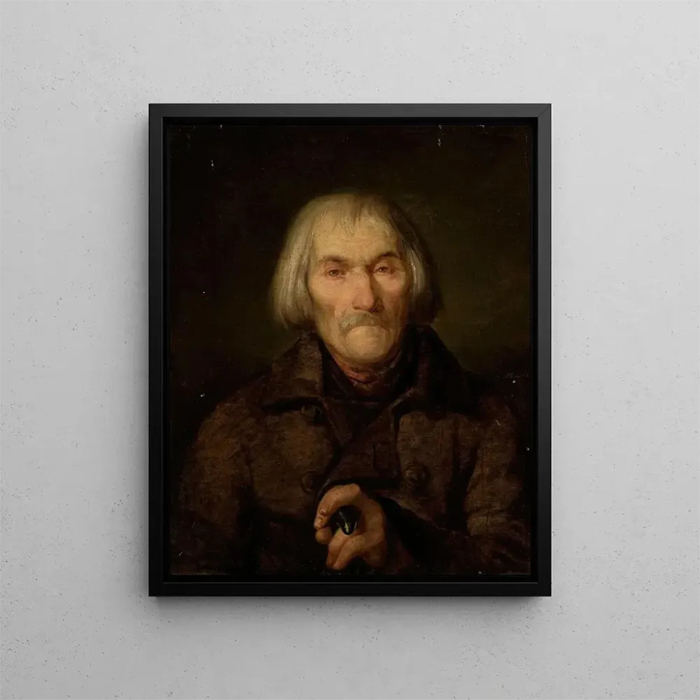 Obraz Portret starszego mężczyzny - Aleksander Rycerski | Druk artystyczny
