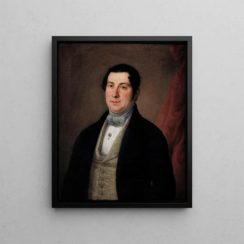 Obraz Portret szlachcica - Antonio Marí Esquivel | Druk artystyczny