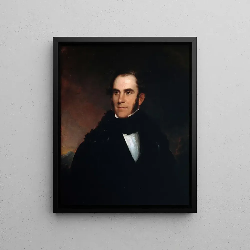 Obraz Portret Thomasa Cole' - Asher Brown Durand | Druk artystyczny