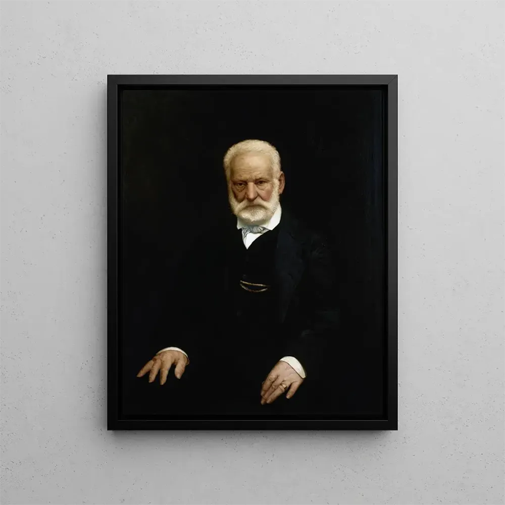 Obraz Portret Victora Hugo - Aimé Morot | Druk artystyczny