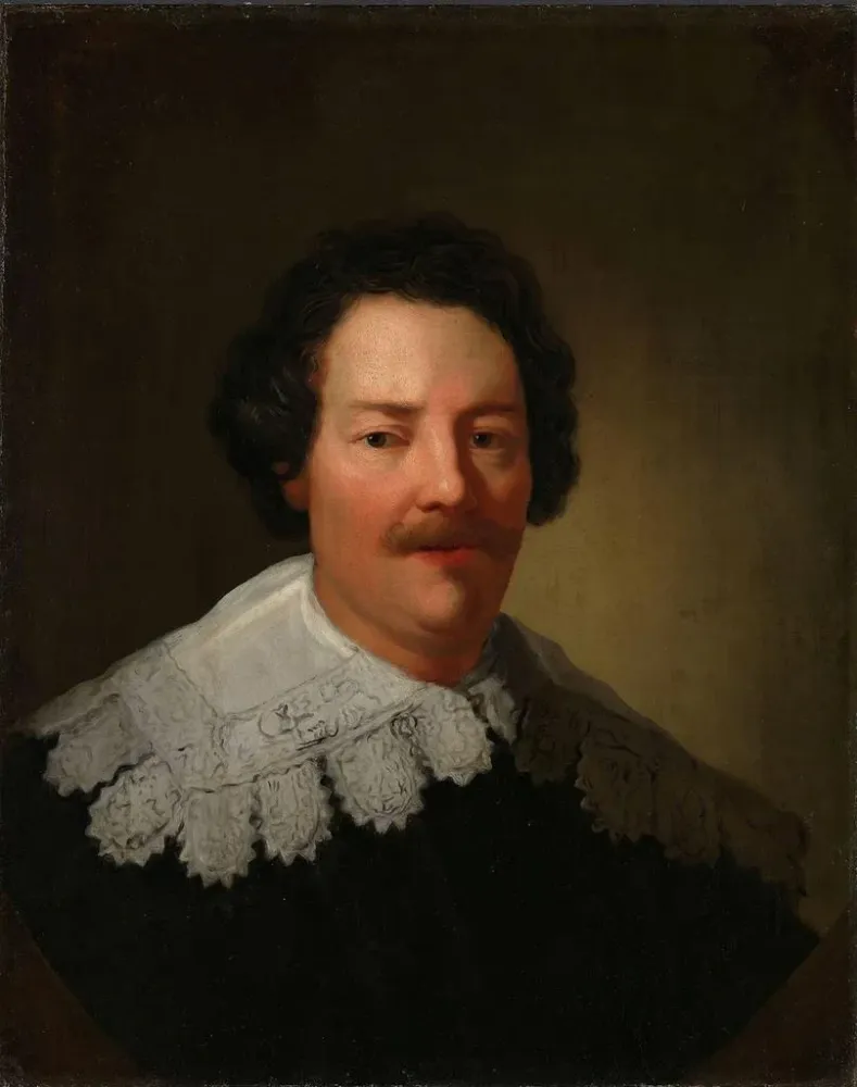Obraz portret Willem Burggraeff - Anonimowy | Druk artystyczny