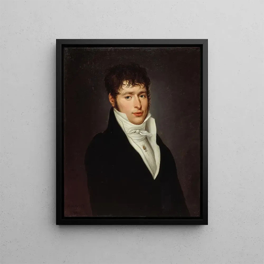 Obraz portretu przypuszczalnego Jeana Elleviou - Désiré Adélaïde Charles Maignen de Sainte-Marie | Druk artystyczny