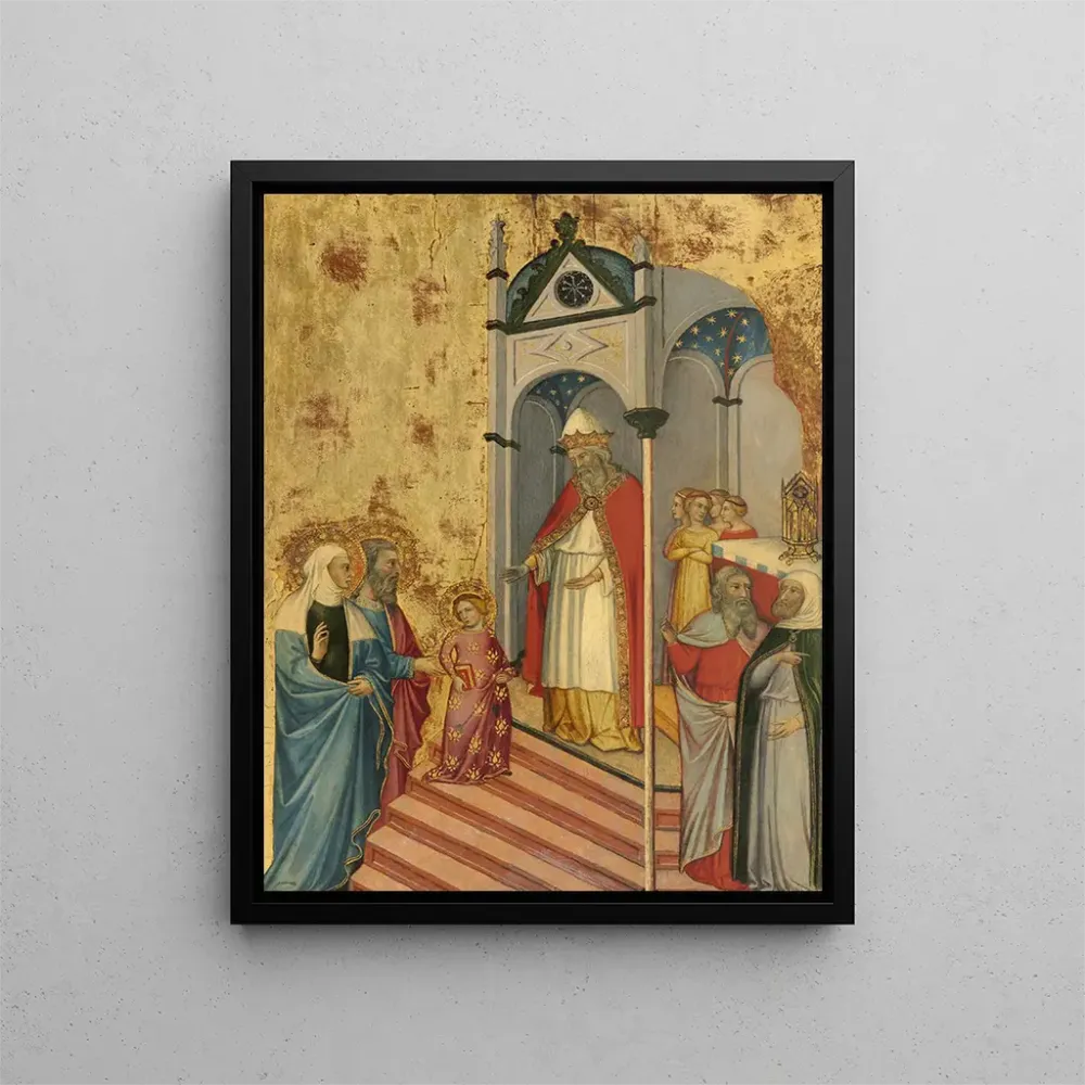 Obraz La Présentation de la Vierge au Temple - Andrea di Bartolo | Druk artystyczny