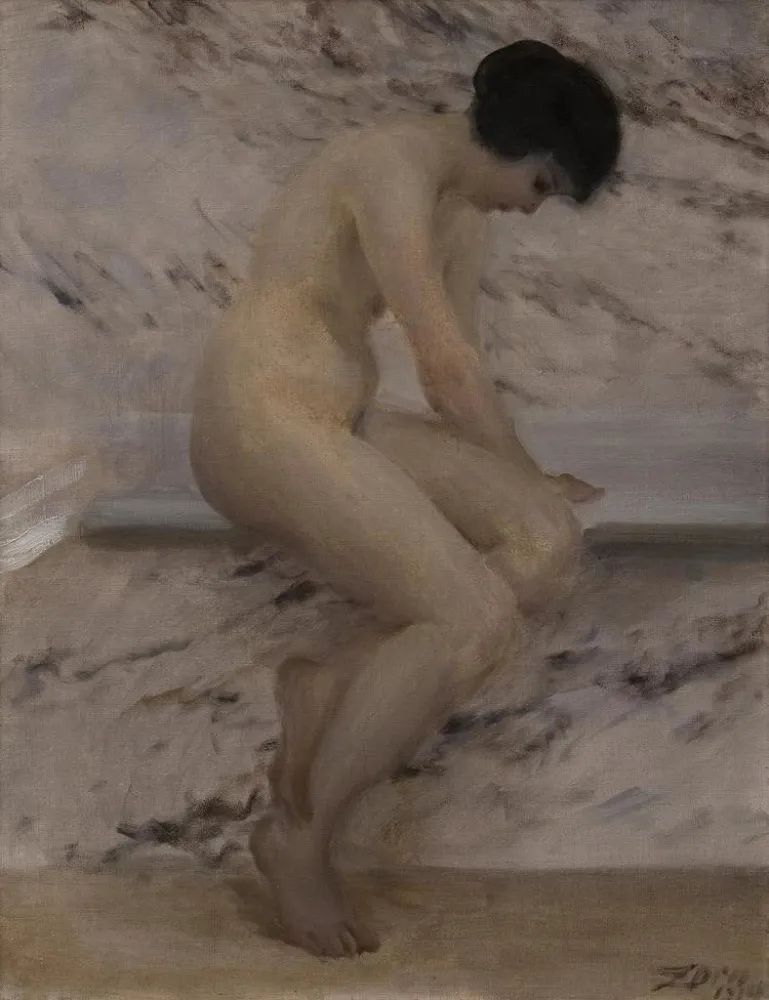 Obraz Przy wannie - Anders Zorn | Druk artystyczny