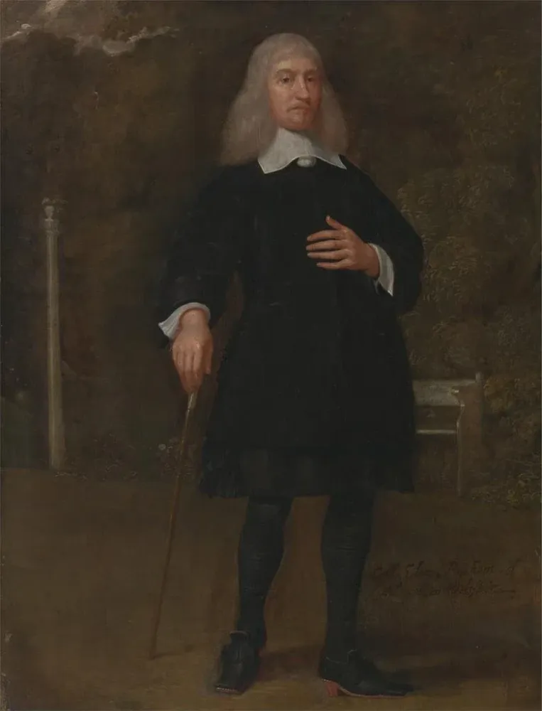 Obraz pułkownika Alexandra Pophama z Littlecote Wiltshire - Abraham Staphorst | Druk artystyczny