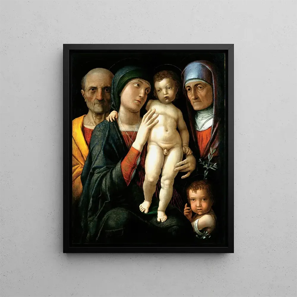 Obraz Rodzina Święta - Andrea Mantegna | Druk artystyczny