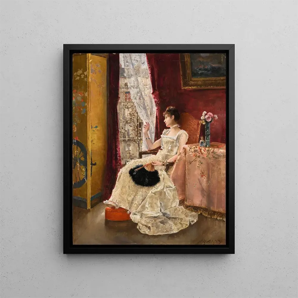 Obraz Rêverie - Alfred Stevens | Druk artystyczny