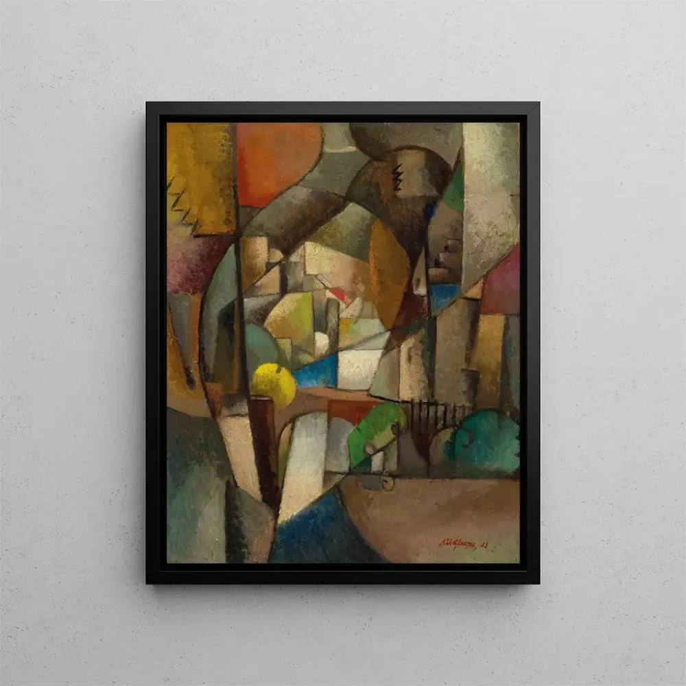 Obraz Rybak - Albert Gleizes | Druk artystyczny