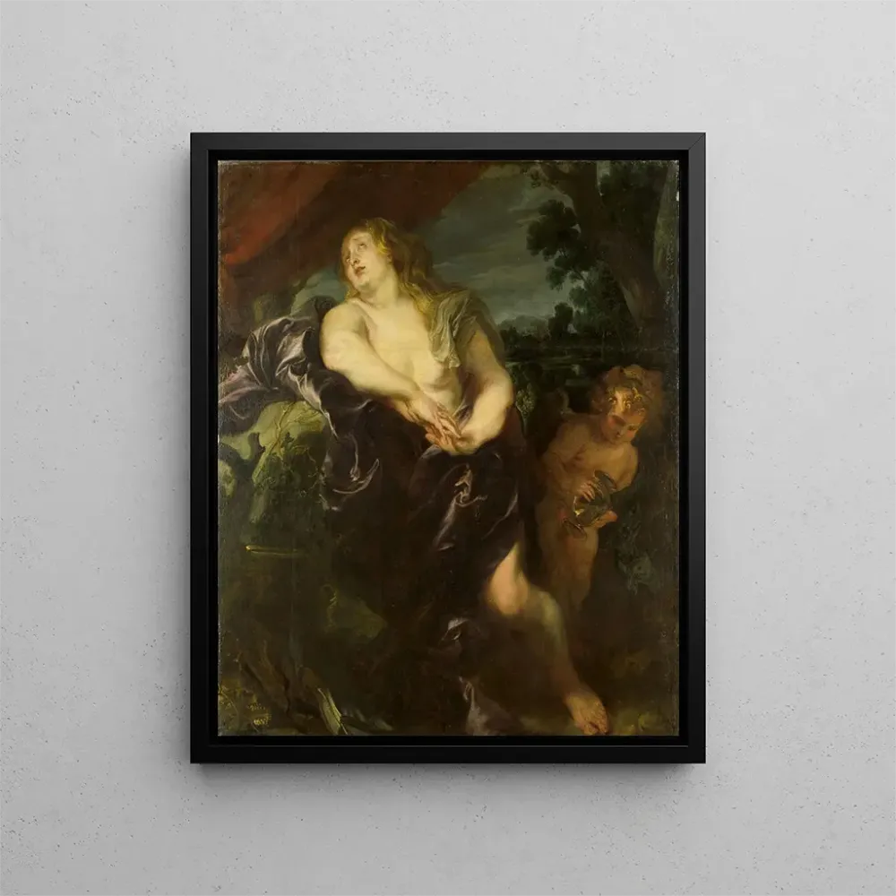 Obraz La Sainte Madeleine pénitente - Antoine van Dyck | Druk artystyczny