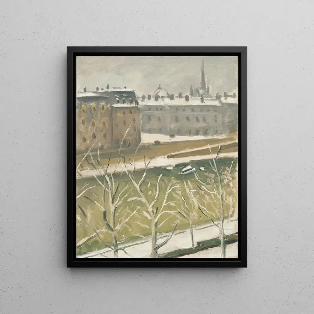 Obraz La Sainte-Chapelle sous la neige - Albert Marquet | Druk artystyczny