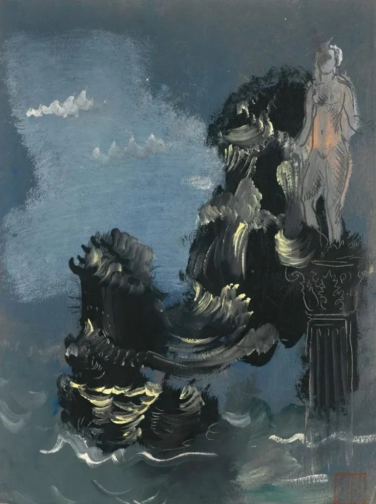 Obraz scena mitologiczna - Alexandre Iacovleff | Druk artystyczny